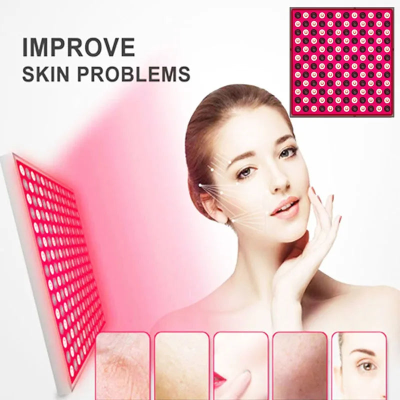 LED Red Light Therapy Panel – Facial & Body Skincare
