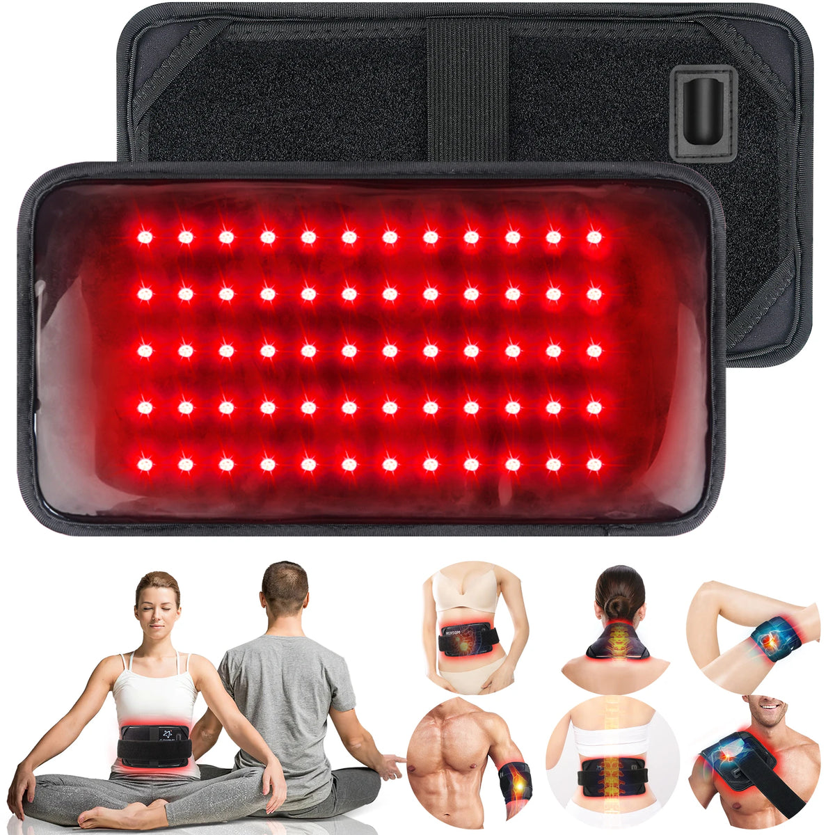 Infrared Red Light Therapy Belt – Lumbar & Body Relief