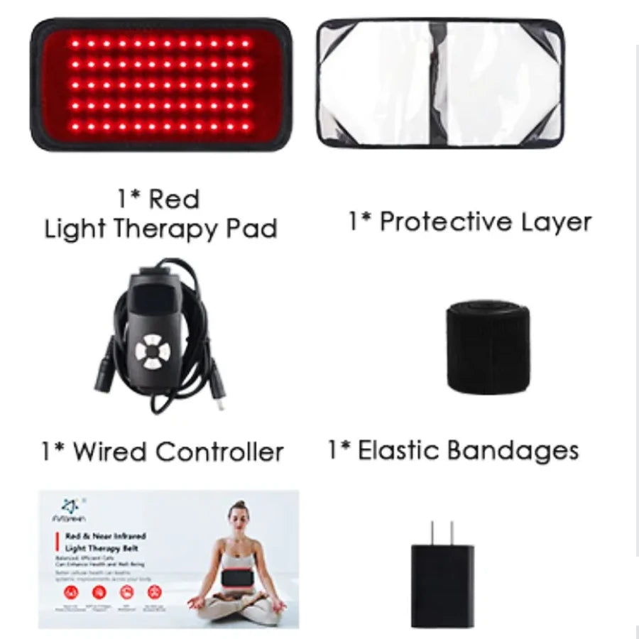 Infrared Red Light Therapy Belt – Lumbar & Body Relief