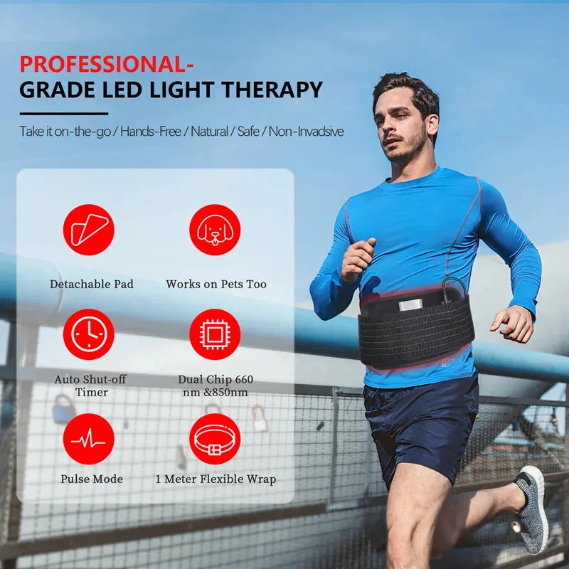 Infrared Red Light Therapy Belt – Lumbar & Body Relief