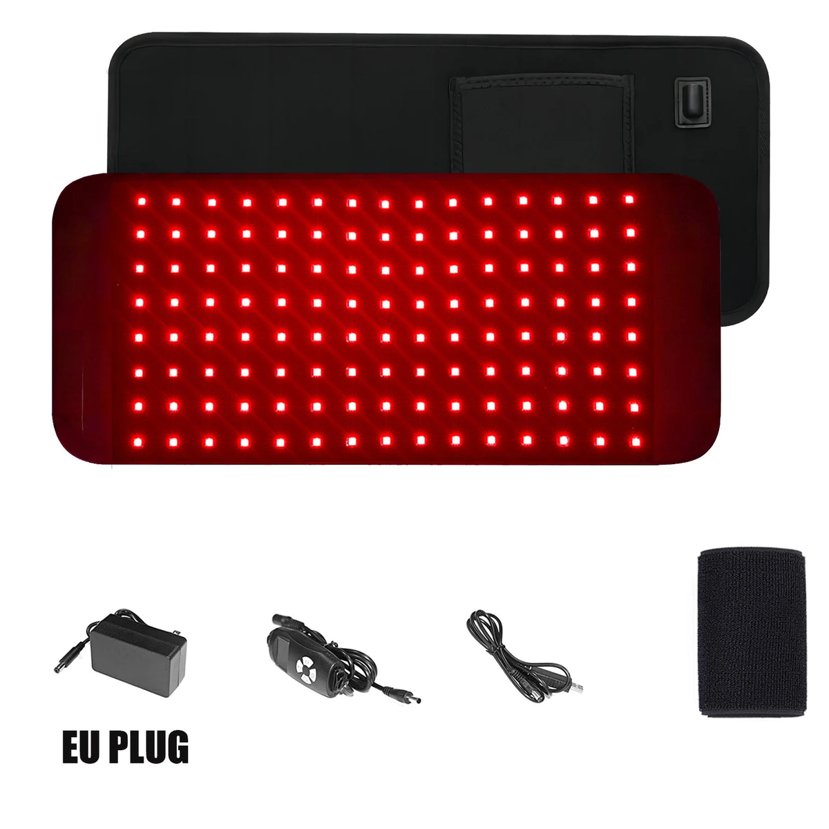EU PLUG Color Red Light Therapy Wrap Pad For Face And Body Relief
